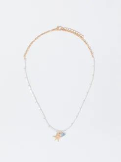 PARFOIS Set Halsketten|Sets>Kette Mit Charms Und Harz Orange