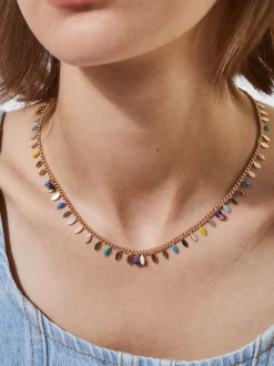PARFOIS Set Halsketten|Sets>Kette Mit Steinen Mehrfarbig