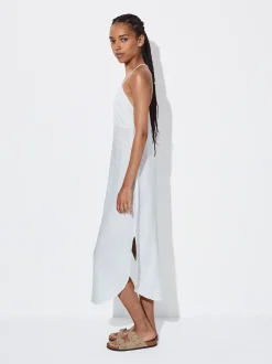 PARFOIS Schultertaschen>Kleid Aus Leinen Ekr&uuml;