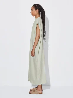 PARFOIS Schultertaschen>Kleid Aus Leinen Mehrfarbig