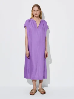 PARFOIS Schultertaschen>Kleid Aus Leinen Lila