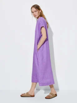 PARFOIS Schultertaschen>Kleid Aus Leinen Lila