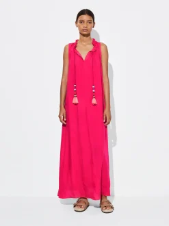 PARFOIS Schultertaschen>Kleid Aus Modal Fuchsia