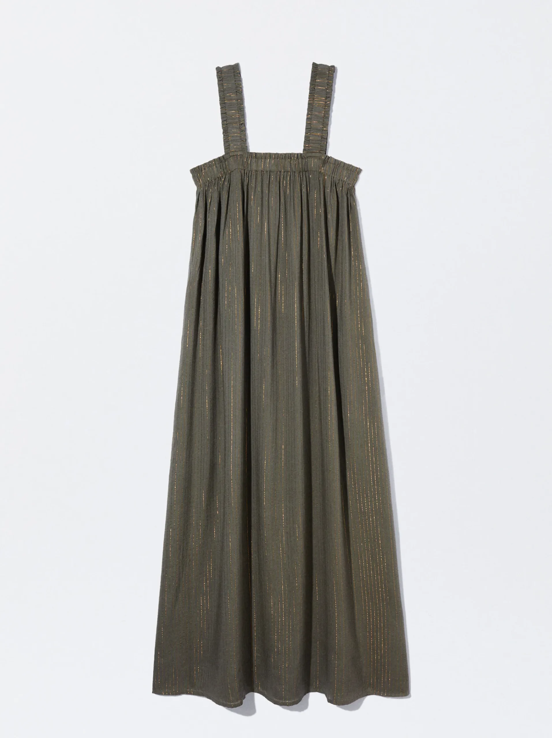PARFOIS Schultertaschen>Kleid Aus Modal Khaki