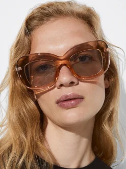 PARFOIS Klammer|Basics>Kunststoffsonnenbrille Braun