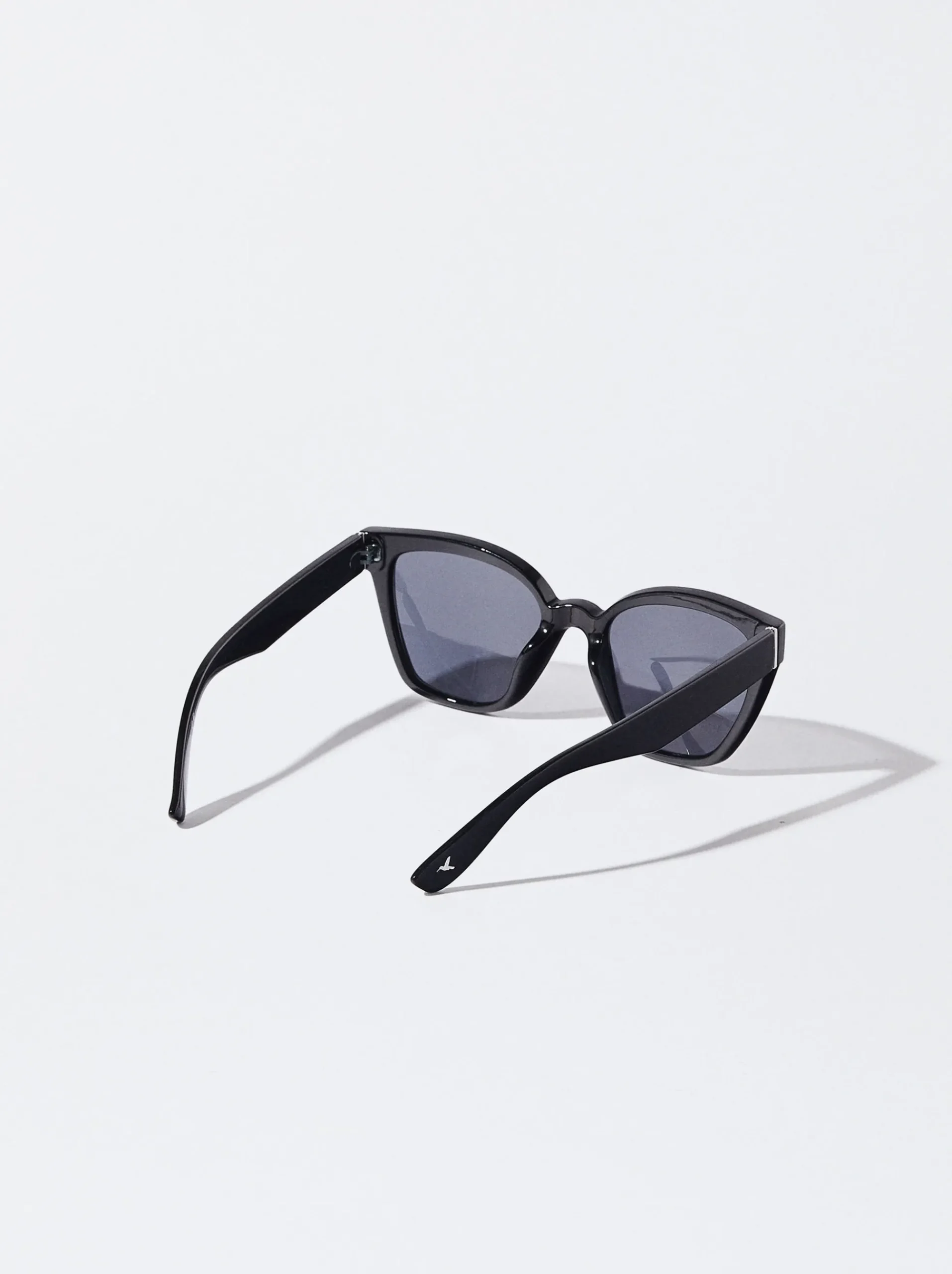 PARFOIS Kunststoff Sonnenbrille|Ovalem Sonnenbrille>Kunststoffsonnenbrille Schwarz