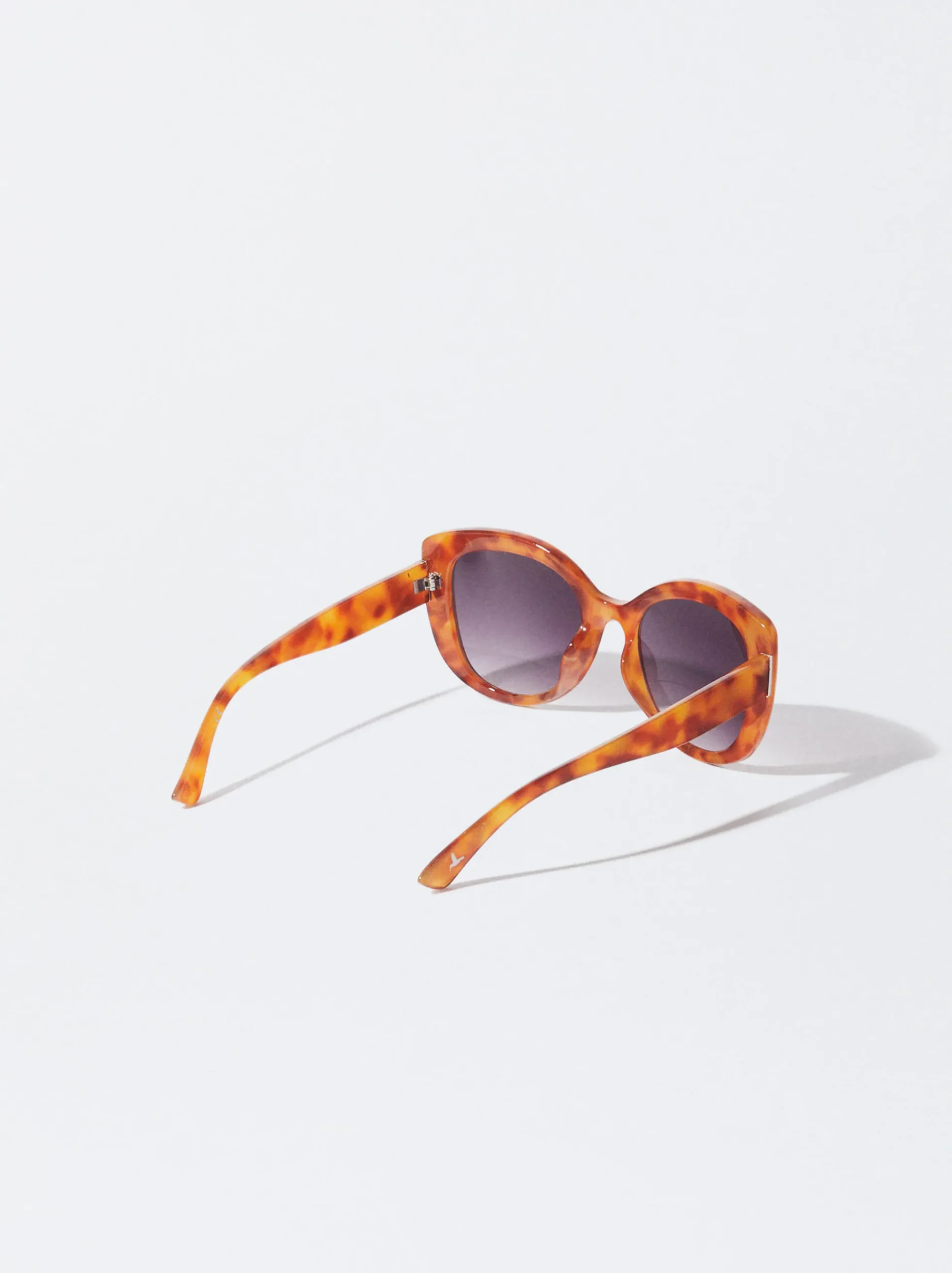 PARFOIS Kunststoff Sonnenbrille|Runde Sonnenbrille>Kunststoffsonnenbrille Braun