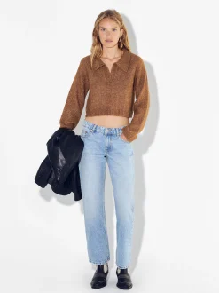 PARFOIS Hosen>Kurz Strickpullover Kamel