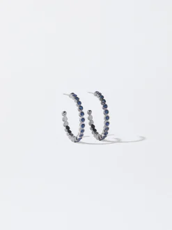 PARFOIS Sportschuhe>Kurze Creolen Mit Strass Blau
