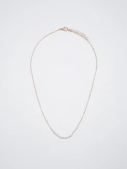 PARFOIS Raffinierter Modeschmuck|Kurze Ohrringe>Lange Halskette Mit Perle Golden
