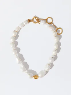 PARFOIS Set Halsketten|Sets>Lange Halskette Mit Perle Golden