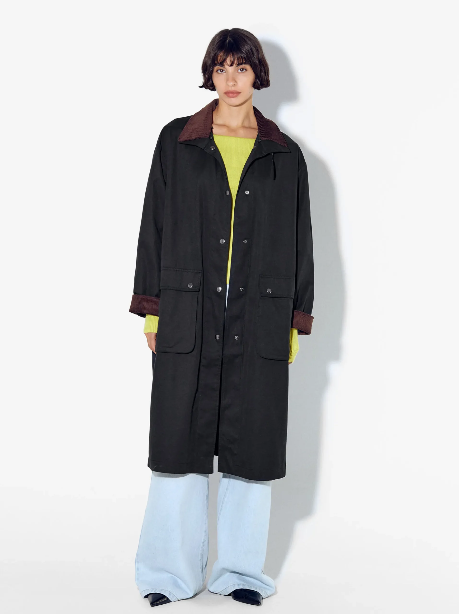PARFOIS Raffinierter Modeschmuck|Lange Ohrringe>Langer Parka Schwarz