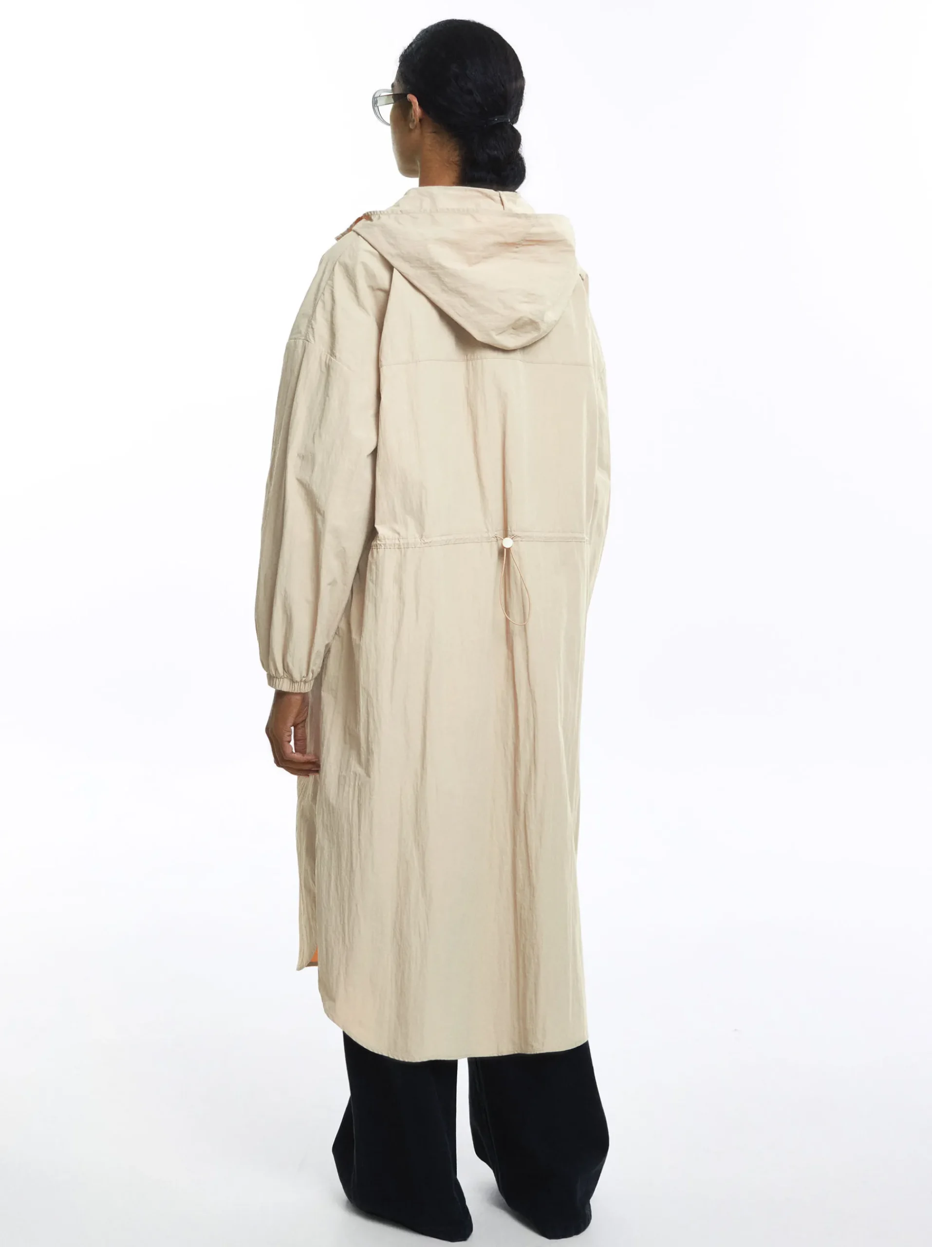 PARFOIS Umhängetaschen>Langer Parka Mit Taschen Beige