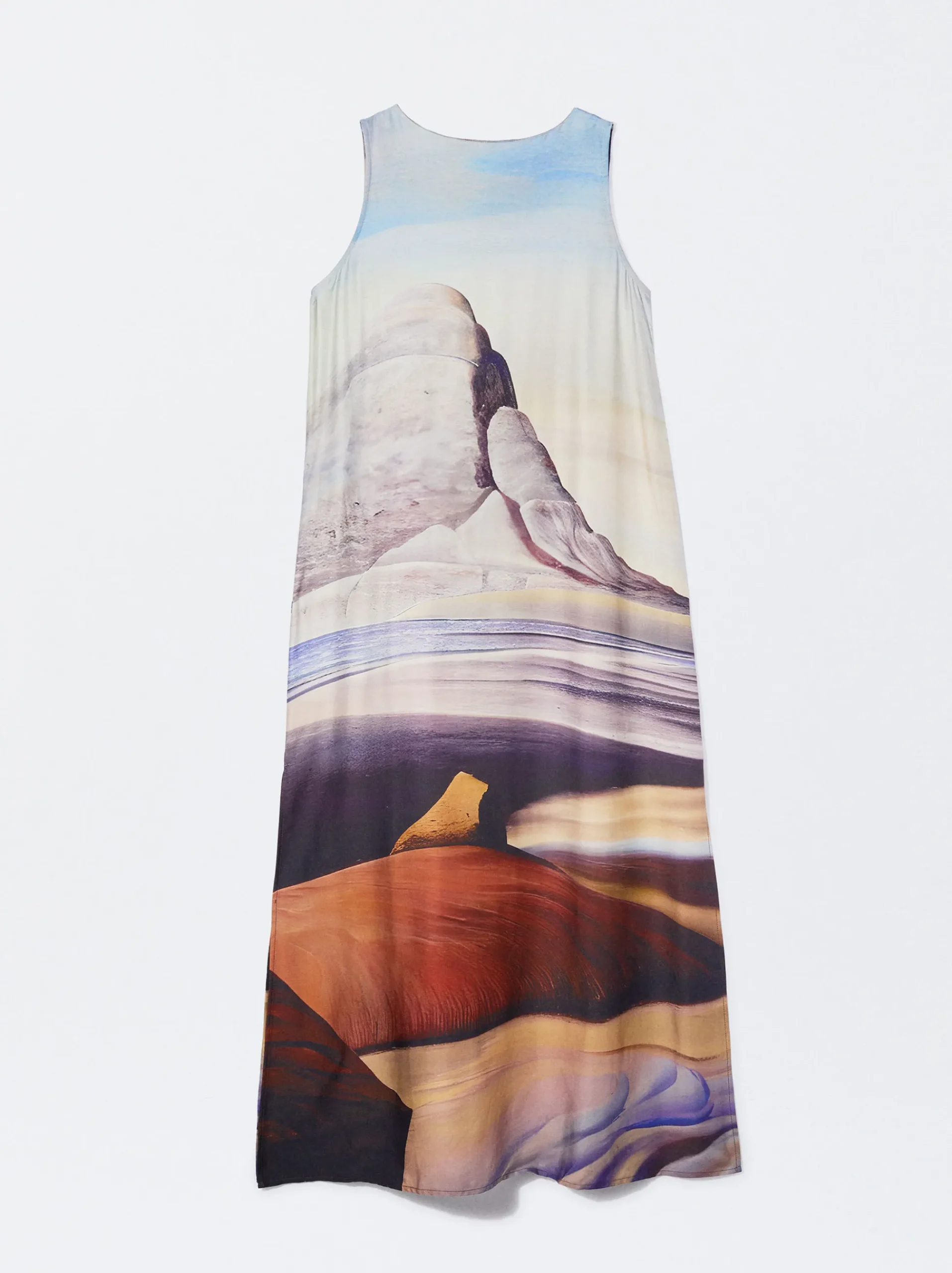 PARFOIS Schultertaschen|Grosse Taschen>Langes Kleid Mit Print Mehrfarbig
