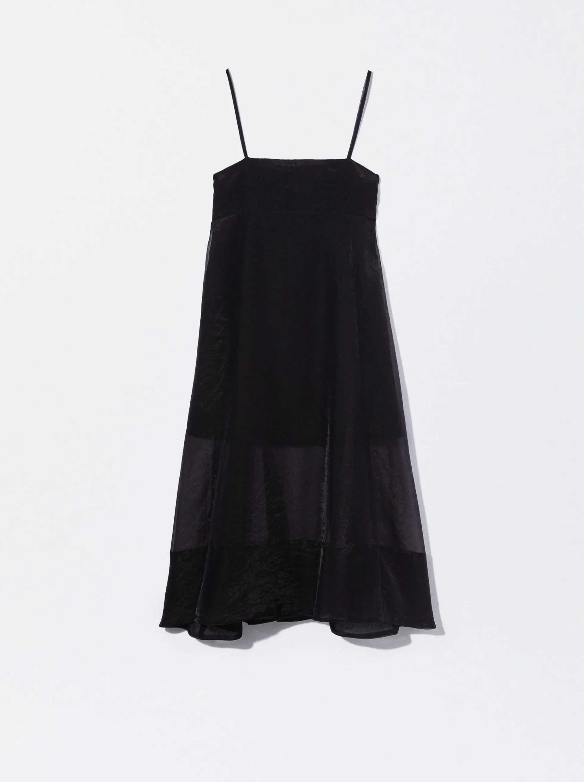PARFOIS Blazer und Mäntel>Leichtes Trägerkleid Schwarz