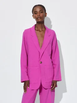 PARFOIS Umhängetaschen>Leinenblazer Fuchsia