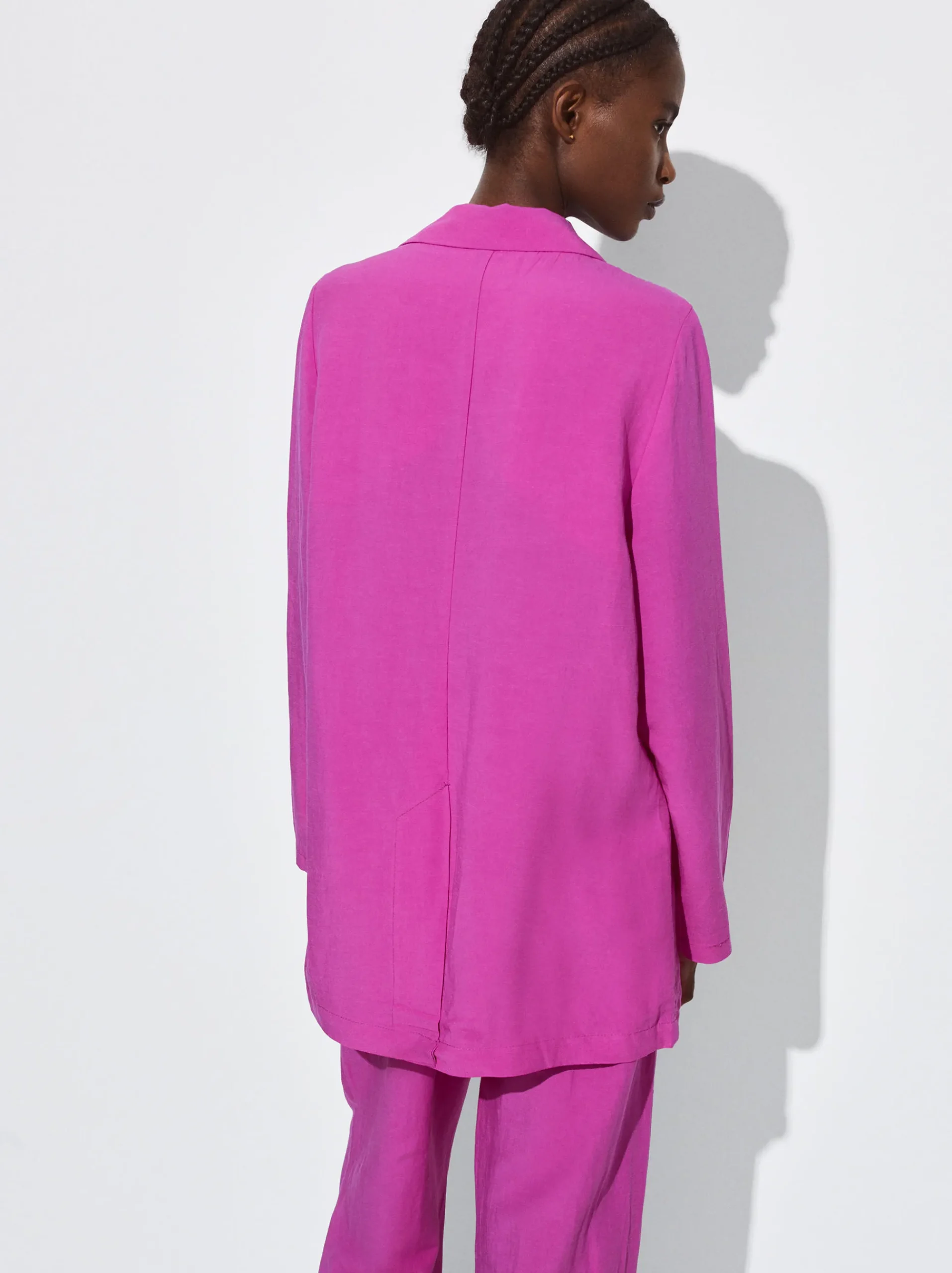PARFOIS Umhängetaschen>Leinenblazer Fuchsia