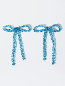 PARFOIS Lange Ohrringe>Loop-Ohrringe Blau