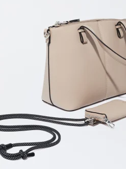 PARFOIS Umhängetaschen>Mala Shopper Com Bolsa Remov&iacute;vel Braun