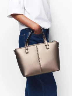 PARFOIS Umhängetaschen>Mala Shopper Com Bolsa Remov&iacute;vel Golden