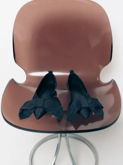 PARFOIS Raffinierter Modeschmuck|Lange Halsketten>Maxi-Bogen Ballerina Schwarz