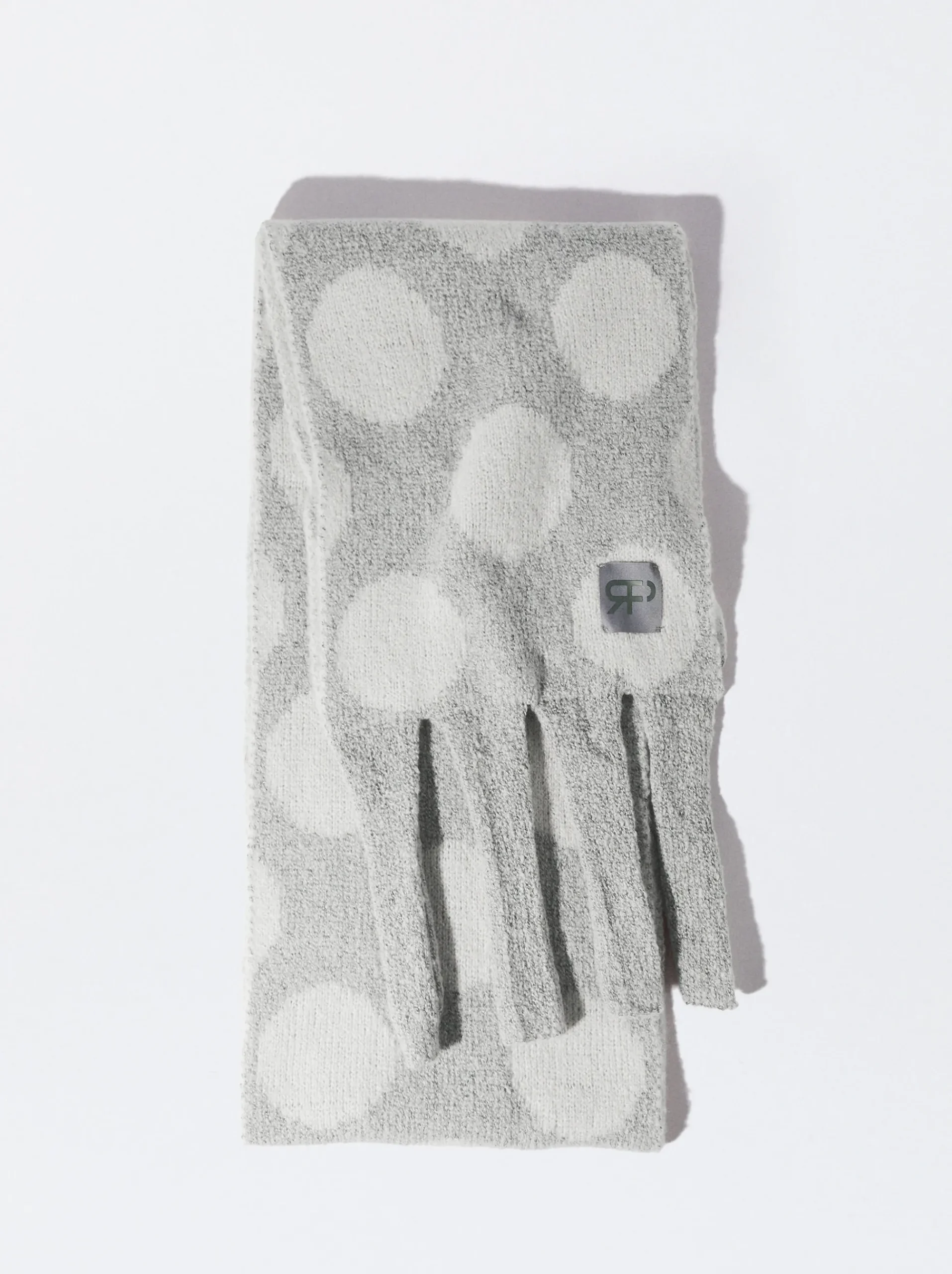 PARFOIS Mützen>Maxi-Jacquard-Schal Mit Fransen Ekrü