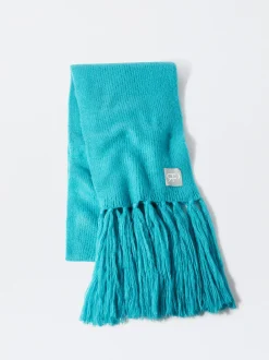 PARFOIS Party>Maxi-Schal Mit Fransen Blau