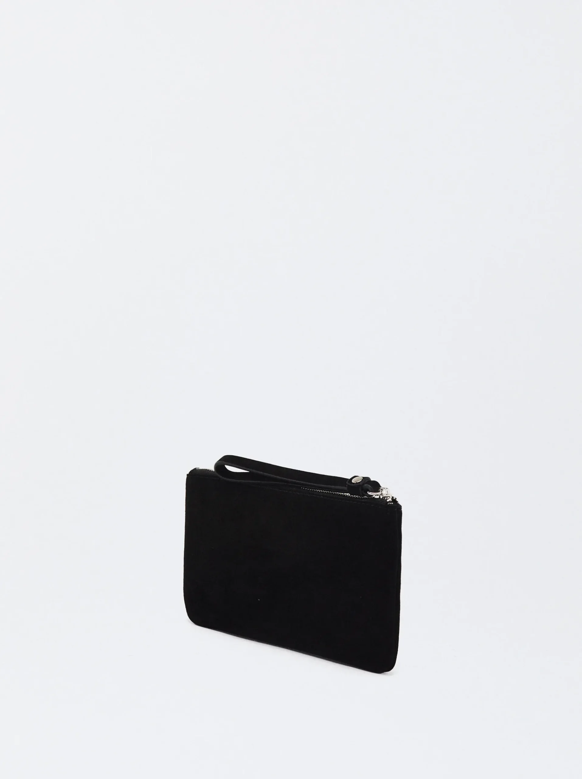 PARFOIS Geldbörsen>Mehrzwecktasche Aus Wildleder Schwarz