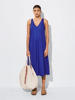PARFOIS Schultertaschen|Umhängetaschen>Midi-Kleid Blau