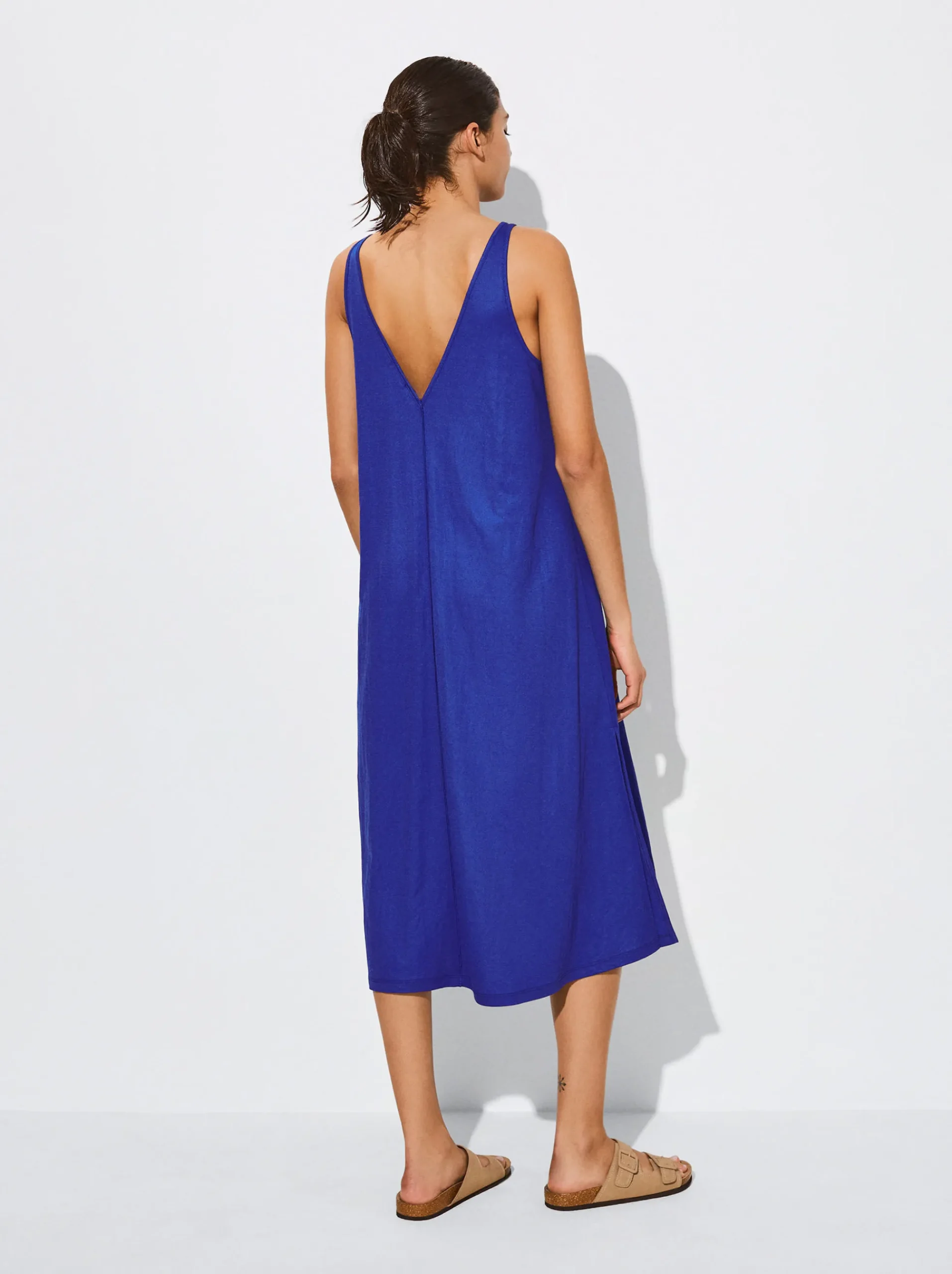 PARFOIS Schultertaschen|Umhängetaschen>Midi-Kleid Blau