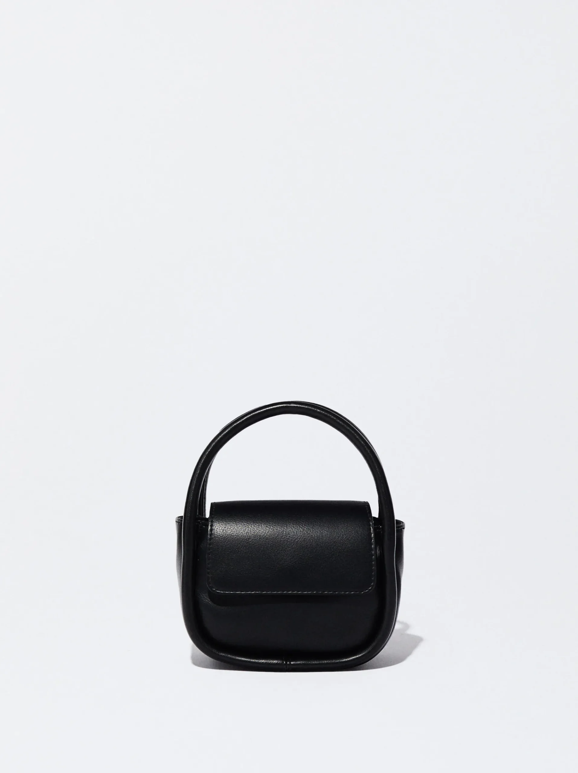 PARFOIS Kurze Ohrringe|Hoop-Ohrringe>Mini-Tasche Schwarz