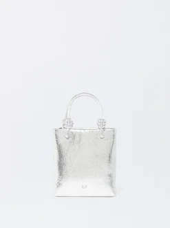PARFOIS Handyhüllen>Mini-Tragetasche Aus Metall Silber