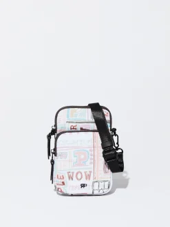 PARFOIS Fächer>Nylon-Handyhülle Mit Print Weib