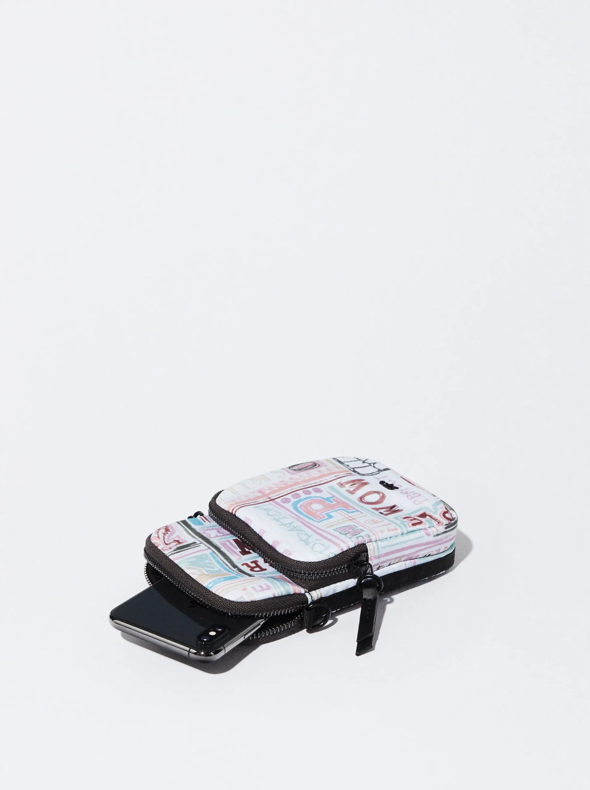 PARFOIS Fächer>Nylon-Handyhülle Mit Print Weib