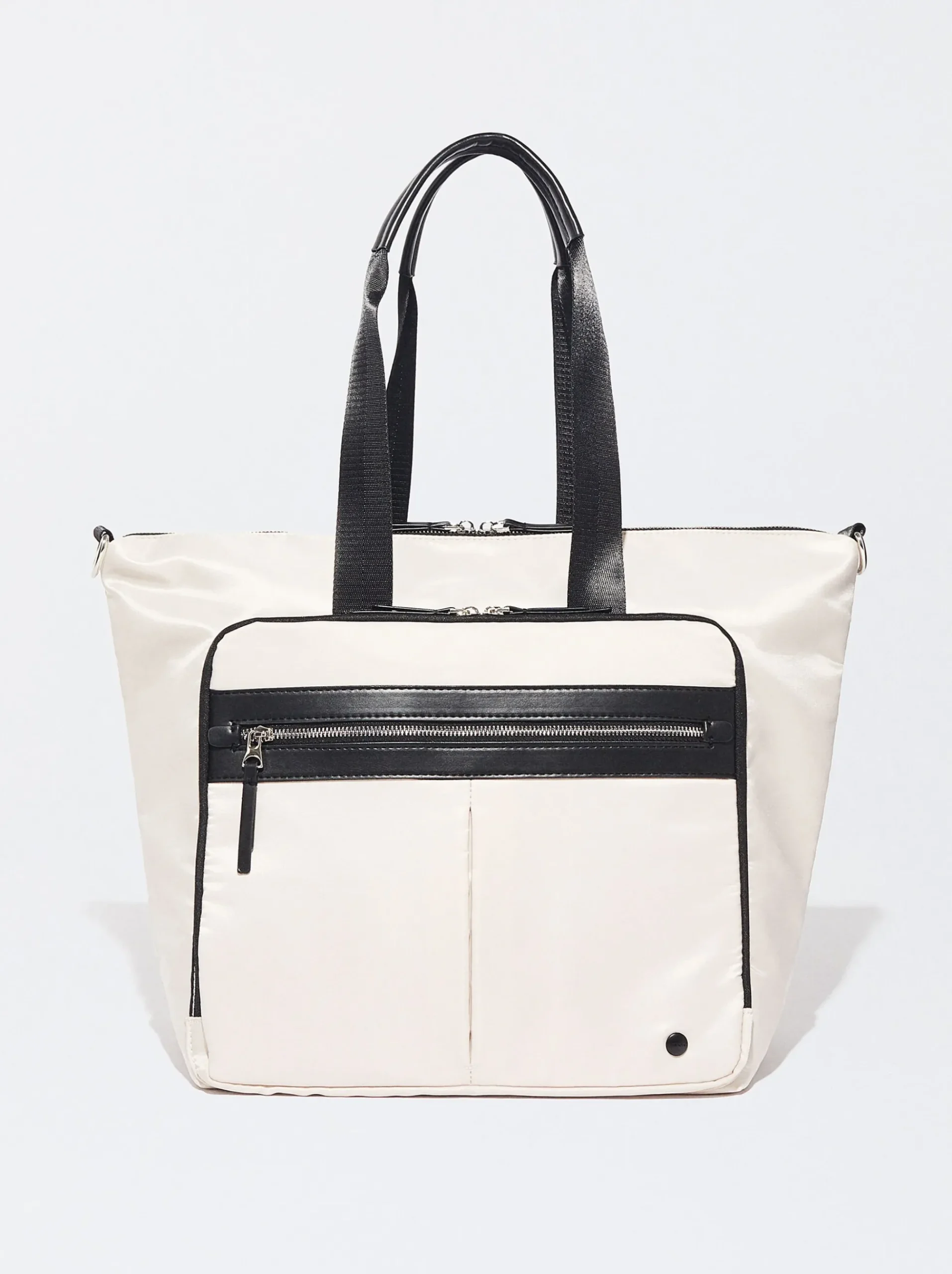 PARFOIS Strick|Pullover Und Jacke>Nylon-Reisetasche Ekrü