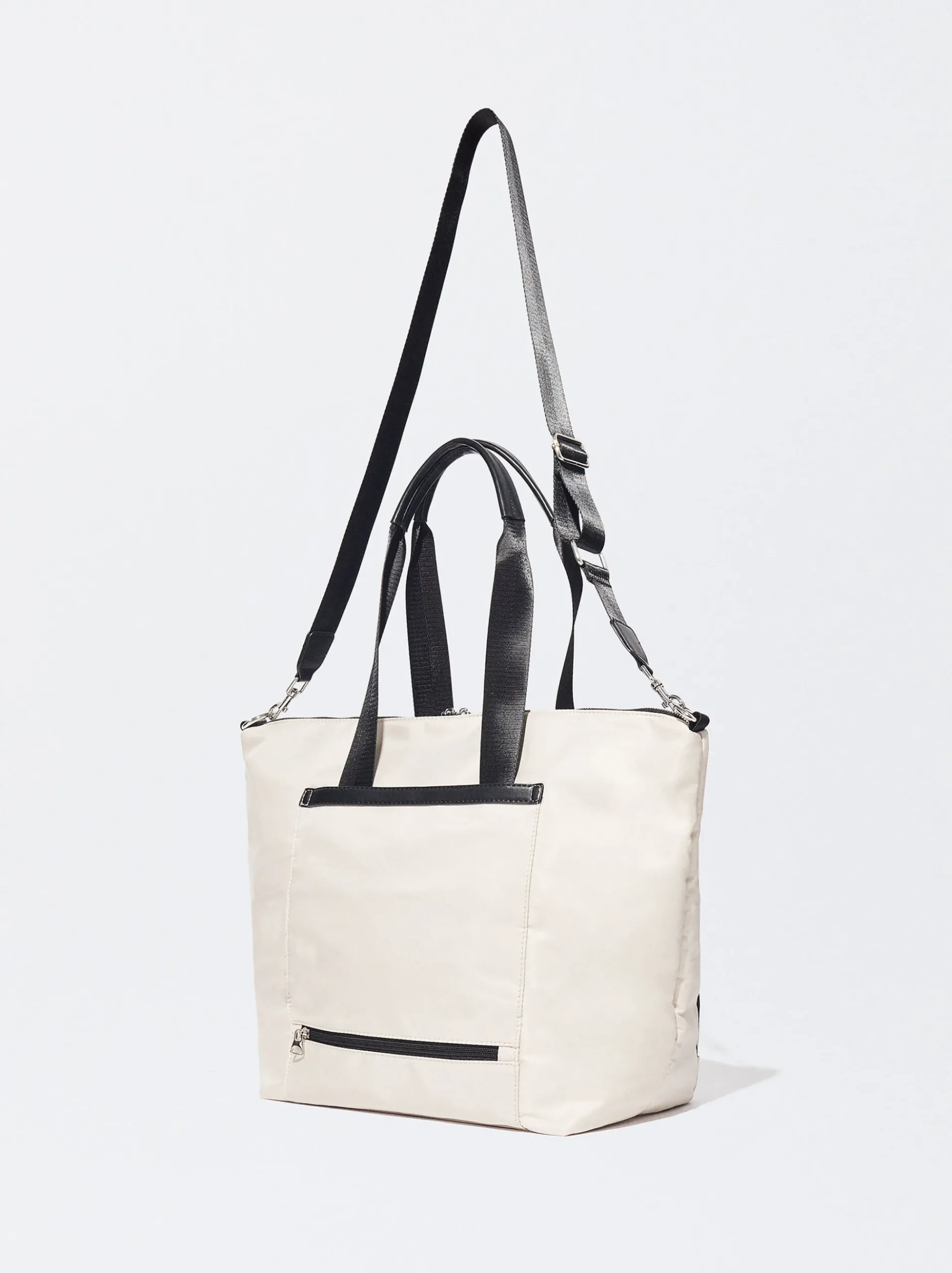 PARFOIS Strick|Pullover Und Jacke>Nylon-Reisetasche Ekrü