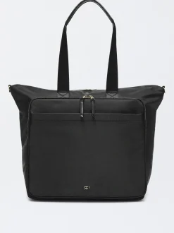 PARFOIS Reisetaschen>Nylon-Reisetasche Schwarz