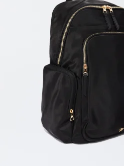 PARFOIS Lange Ohrringe|Trend Collection>Nylonrucksack Schwarz