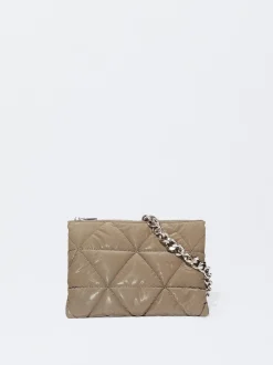 PARFOIS Blazer und Mäntel>Nylon-Schultertasche Mit Kettengurt Khaki