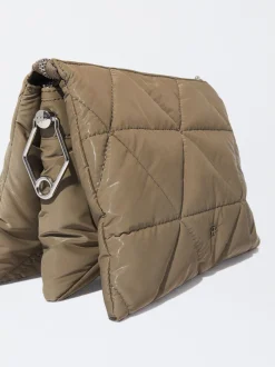 PARFOIS Blazer und Mäntel>Nylon-Schultertasche Mit Kettengurt Khaki