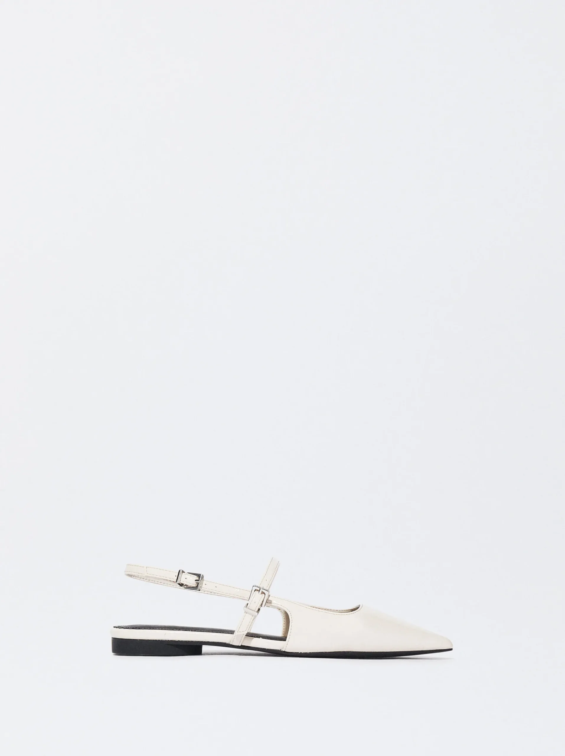 PARFOIS Raffinierter Modeschmuck|Kurze Ohrringe>Offene, Flache Schuhe Weib