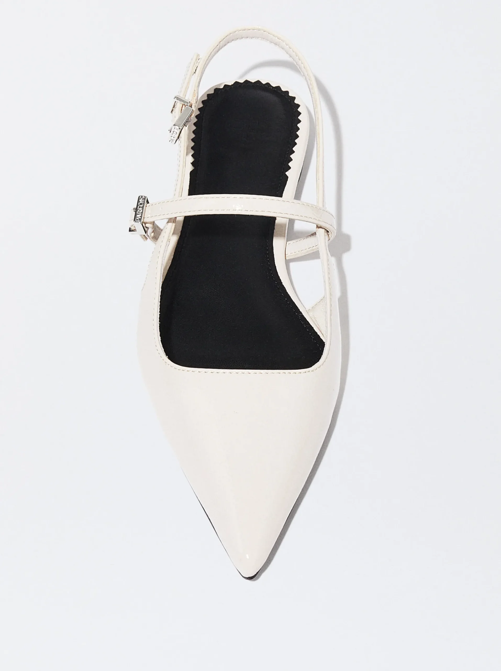 PARFOIS Raffinierter Modeschmuck|Kurze Ohrringe>Offene, Flache Schuhe Weib