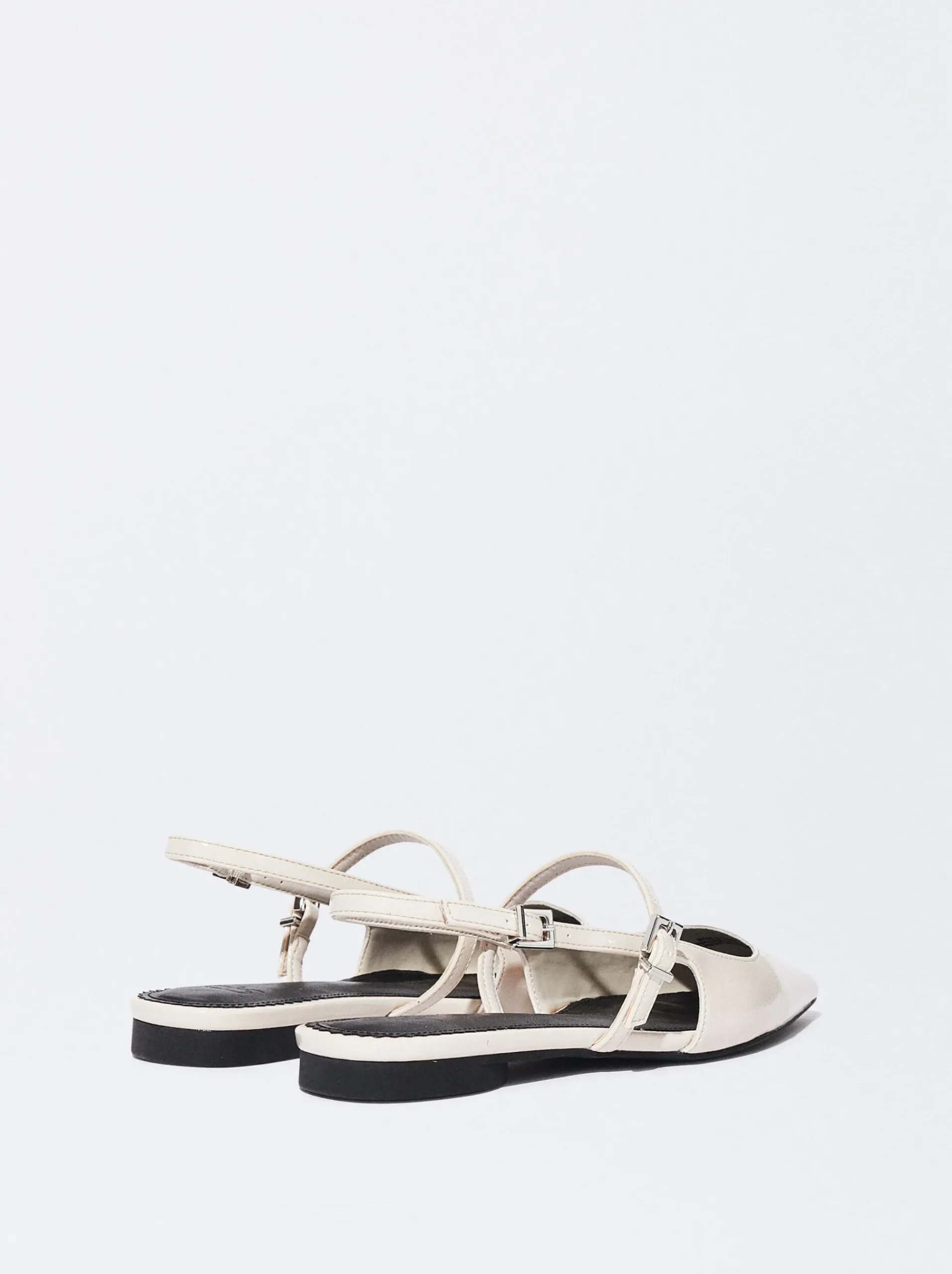 PARFOIS Raffinierter Modeschmuck|Kurze Ohrringe>Offene, Flache Schuhe Weib