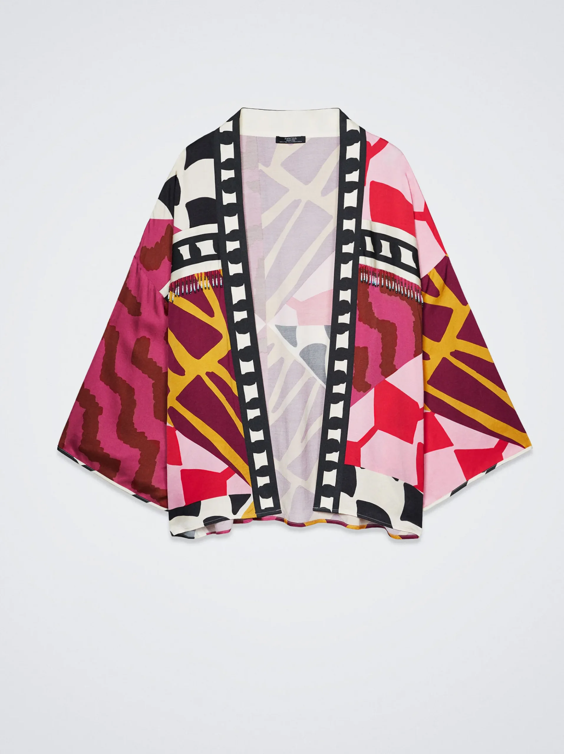 PARFOIS Umhängetaschen|Handtaschen>Offener Kimono Mit Print Mehrfarbig
