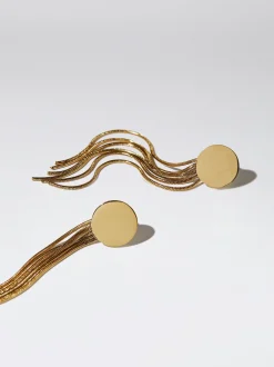 PARFOIS Halsketten|Kurze Halsketten>Ohrringe Aus em Stahl Golden