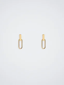 PARFOIS Halsketten|Kurze Halsketten>Ohrringe Aus Goldenem Stahl