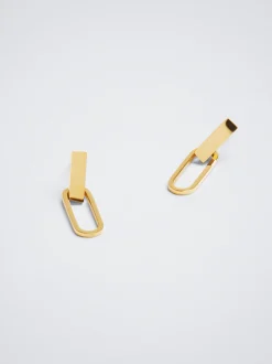 PARFOIS Halsketten|Kurze Halsketten>Ohrringe Aus Goldenem Stahl