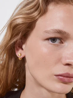 PARFOIS Halsketten|Kurze Halsketten>Ohrringe Aus em Stahl Golden