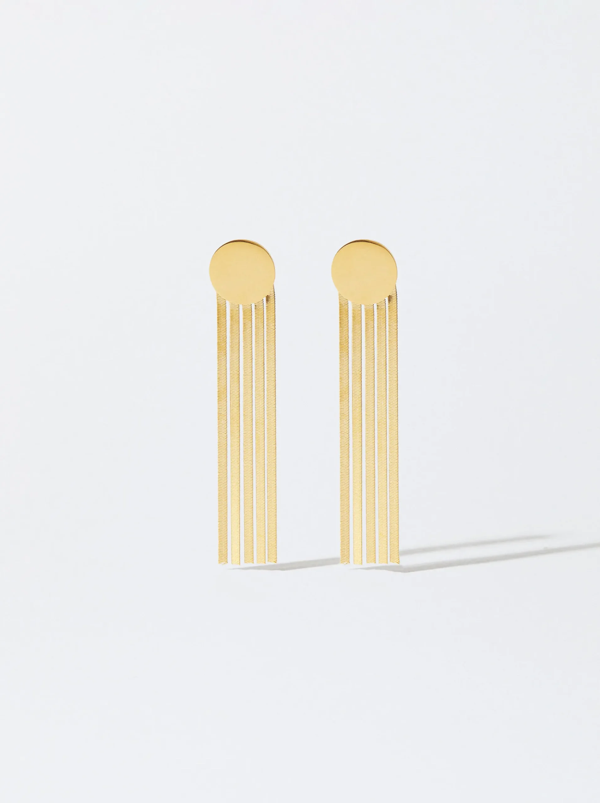 PARFOIS Basics|Kurze Ohrringe>Ohrringe Aus em Stahl Golden