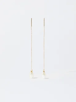 PARFOIS Halsketten|Kurze Halsketten>Ohrringe Aus em Stahl Golden